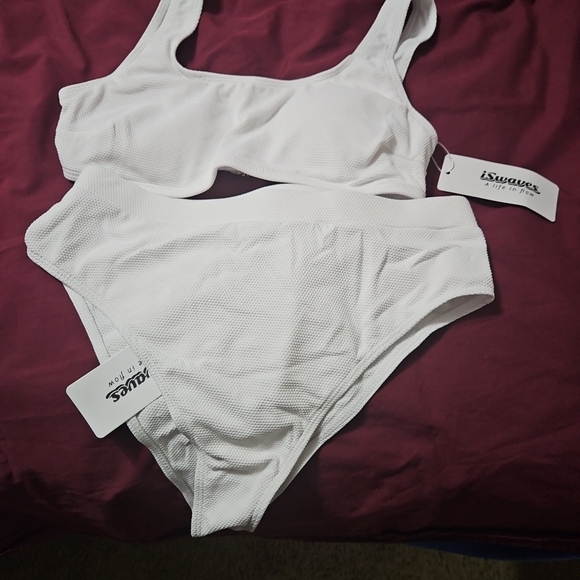 iSwaves Other - White Bikini Set